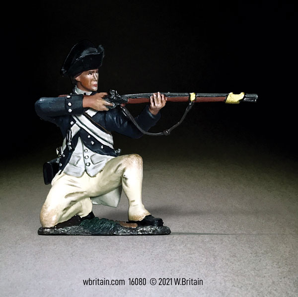 Clash of Empires: Clarks Illinois Regiment Kneeling Firing 1782