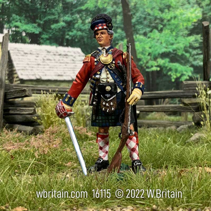 Art of War: 84th Regiment Officer, Royal Highland Emigrants, 1777