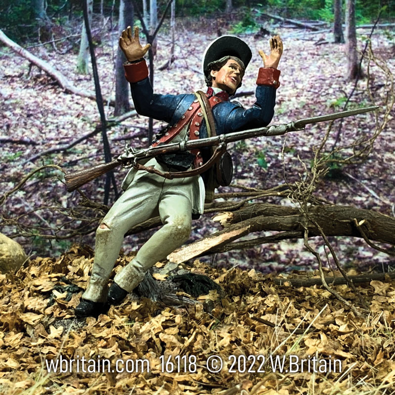 Clash of Empires: Legion of the United States (Waynes Legion) Infantryman Casualty 1794