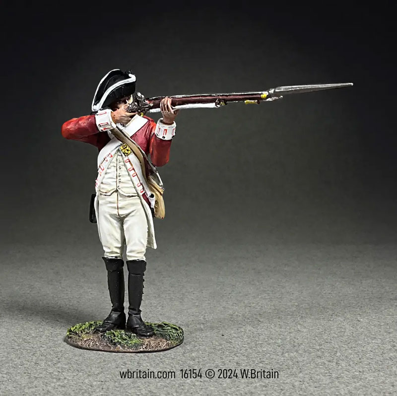 Clash of Empires: British 43rd Regiment of Foot, Standing Firing, 1780