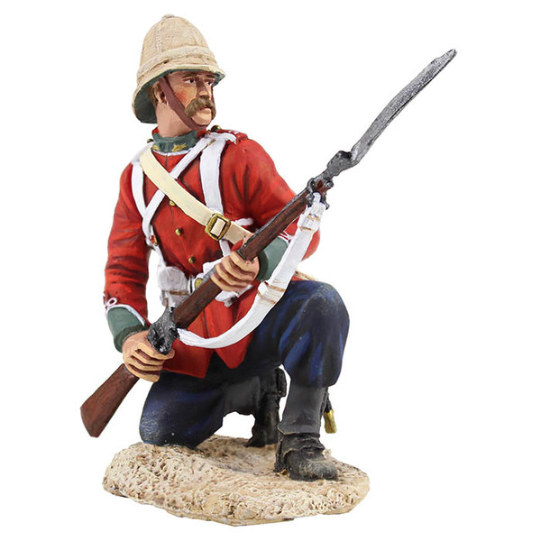 Zulu War Collection: British 24th Kneeling Defending