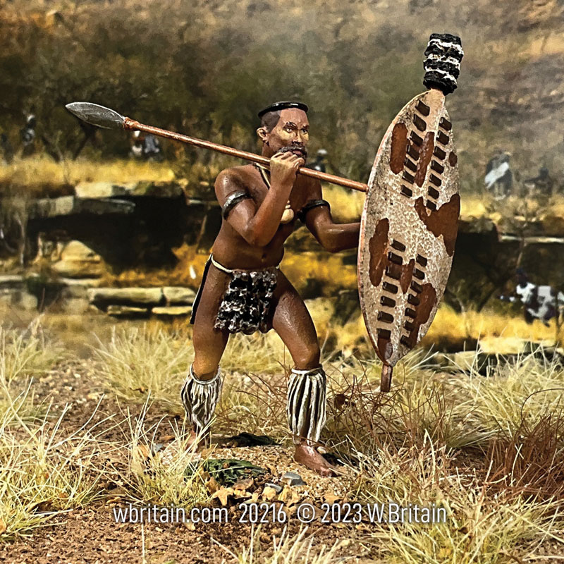 Zulu War Collection: Zulu Warrior Counting Rifles No.2 1879