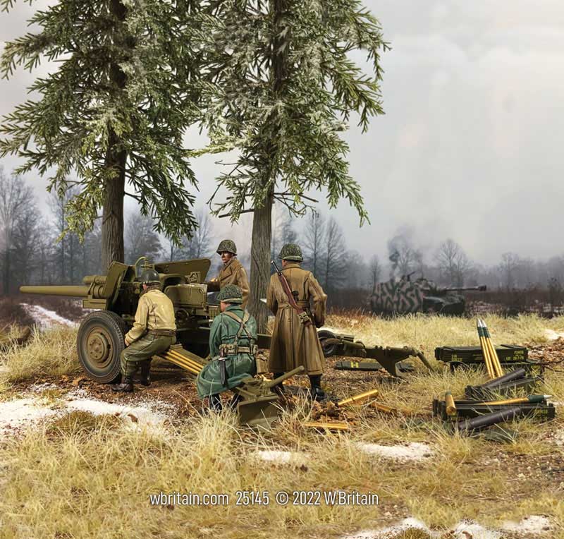 WW2: Holding the Line U.S. M5, 3-Inch Anti-Tank Gun