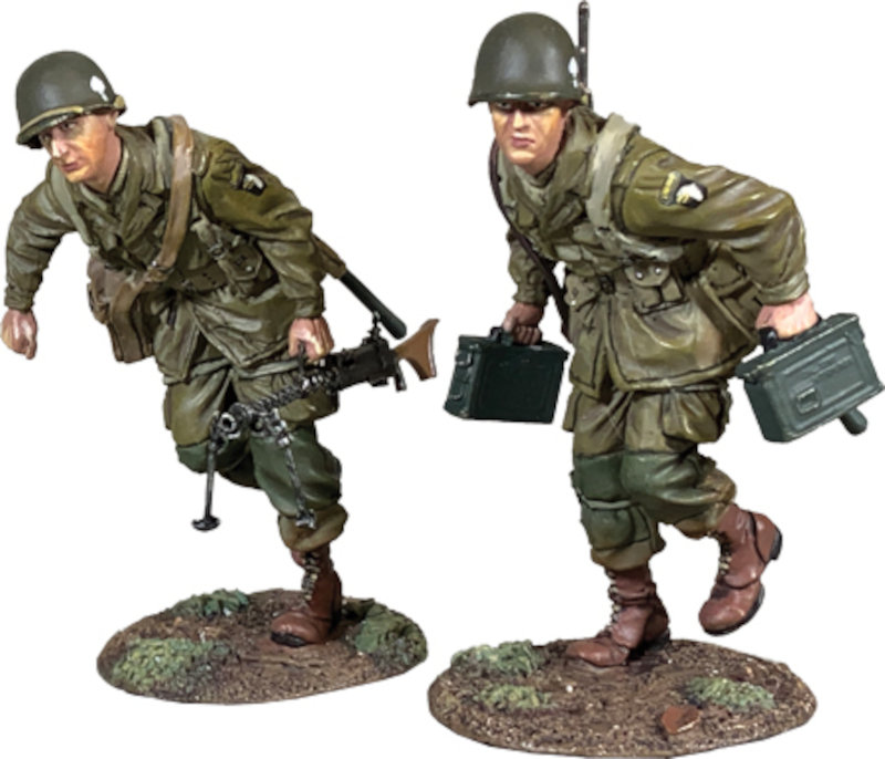 WW2: Displacing U.S. 101st Airborne M1919 Machine Gun Crew