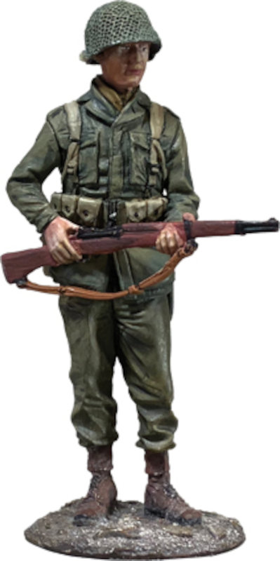 WW2: U.S. Infantryman with M1 Garand, 1944-45