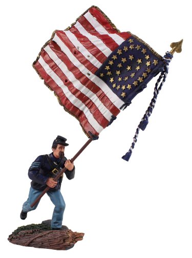 American Civil War: Federal 20th Maine Flagbearer, National Color