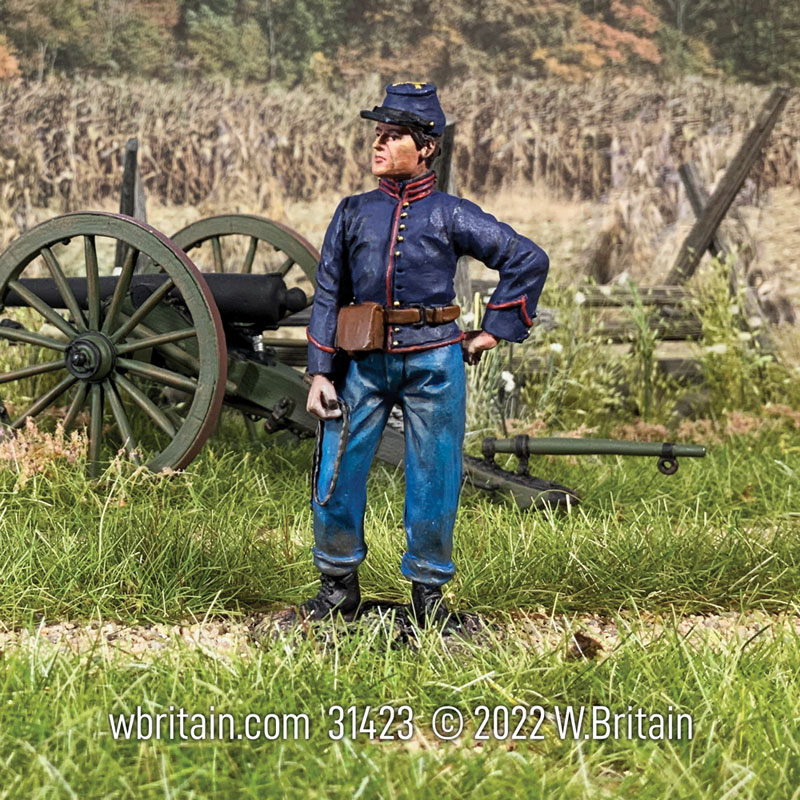 American Civil War: Union Artillery Crewman with Fuze Pouch and Lanyard