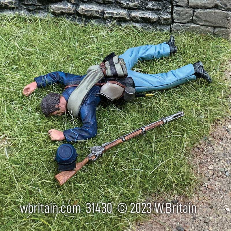 American Civil War: Union Infantry Casualty in State Jacket