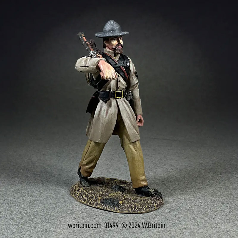 American Civil War: Confederate Corporal Marching