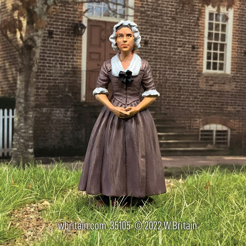 Village Green: Miss Judith, 1770s Women