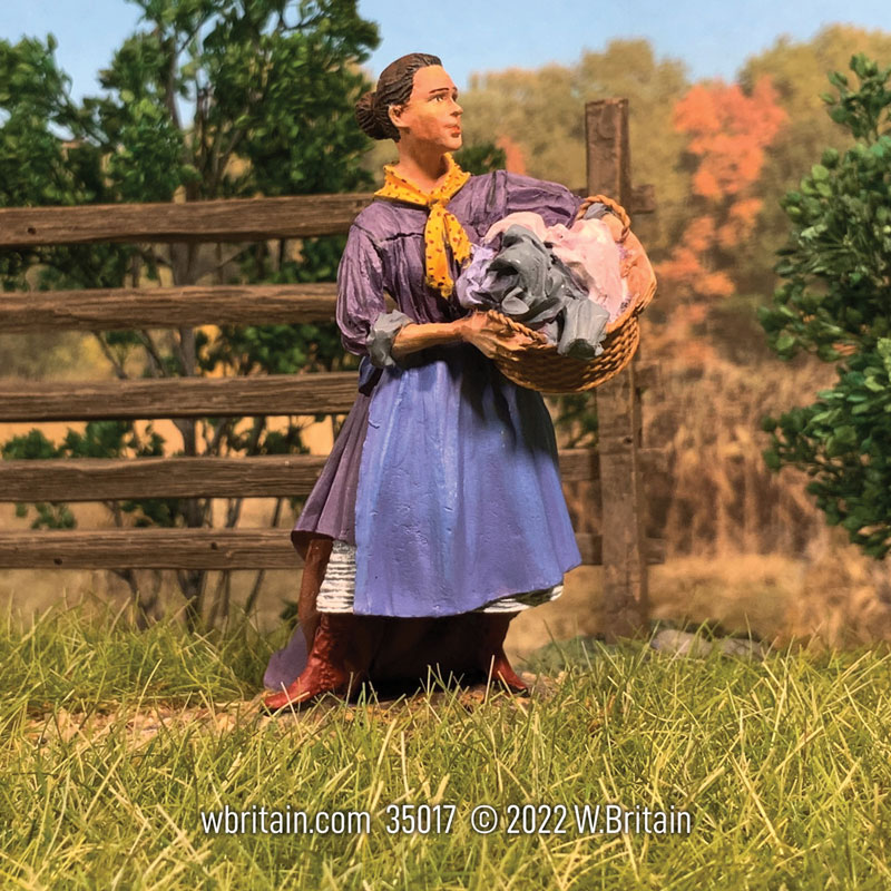 Village Green: Miss Alice on Laundry Day, 1855-65