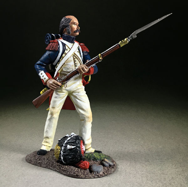 Napoleonic: Near Miss - French Imperial Guard Standing Defending