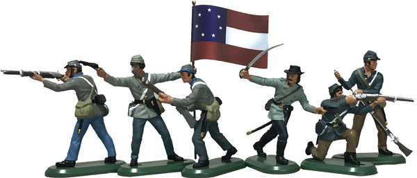 Super Deetail Plastics: American Civil War Confederate Infantry Set No.1