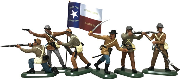 Super Deetail Plastics: American Civil War Confederate Infantry Set No.2, Butternut Uniforms