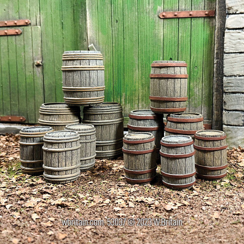 Scenics Collection: Barrels 18th-20th Century Wet and Dry Cooperage