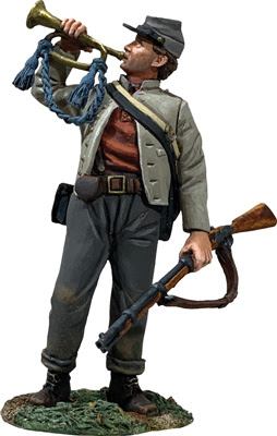 American Civil War: Confederate Infantry Bugler, No. 1