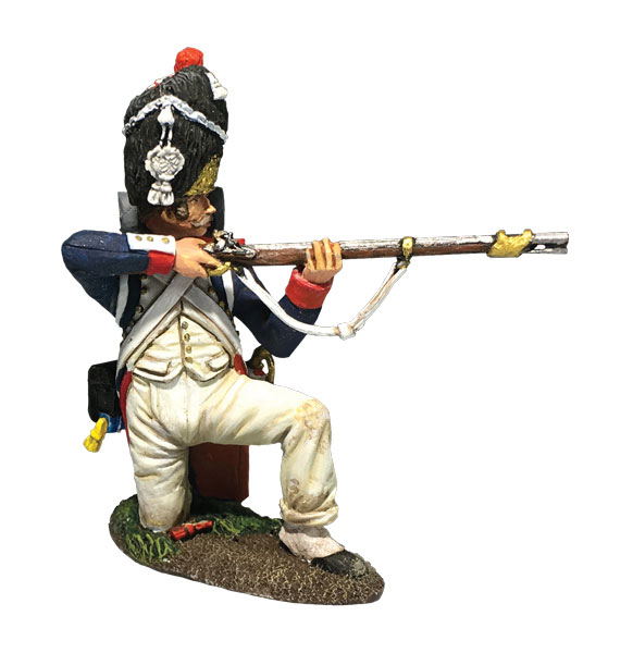 Napoleonic: French Imperial Guard 1st Rank Kneeling Firing