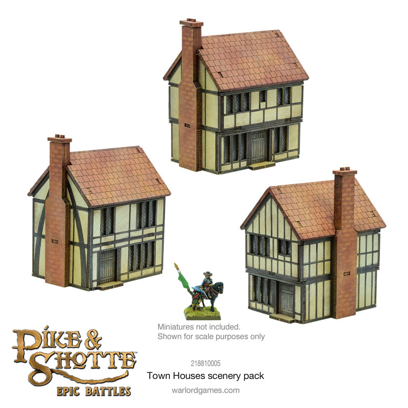 Pike & Shotte Epic Battles: Town Houses Scenery Pack