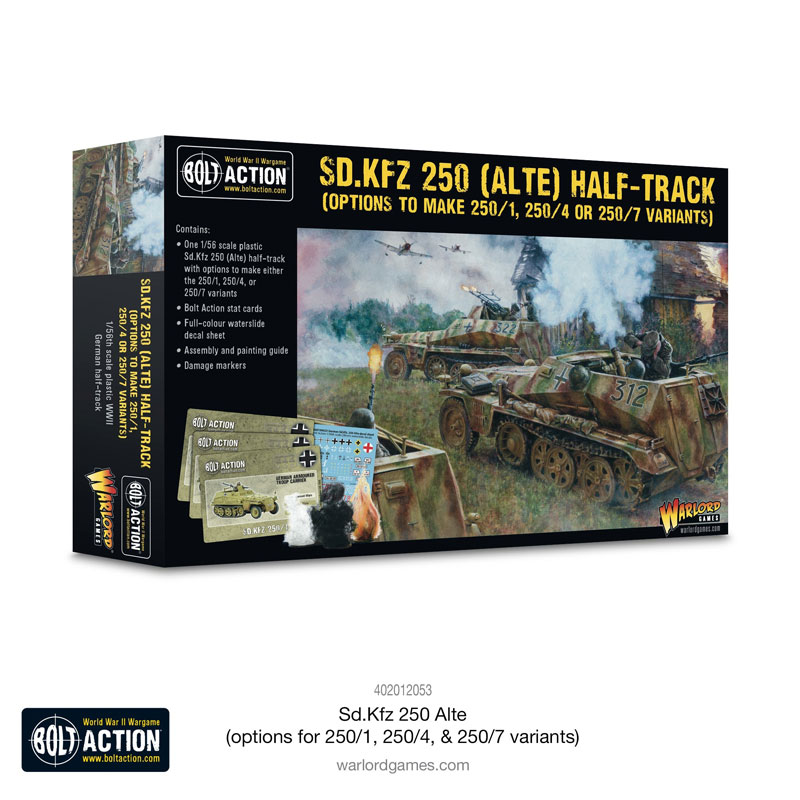 Sd.Kfz 250 Alte (Options for 250/1, 250/4 & 250/7)