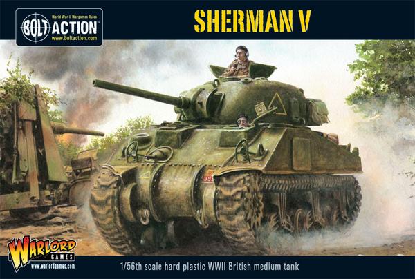 WWII British Sherman V