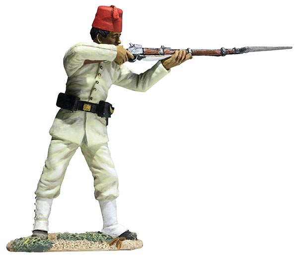 War Along the Nile: Egyptian Infantryman Standing Firing