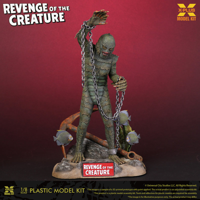 Revenge of the Creature Plastic Model Kit