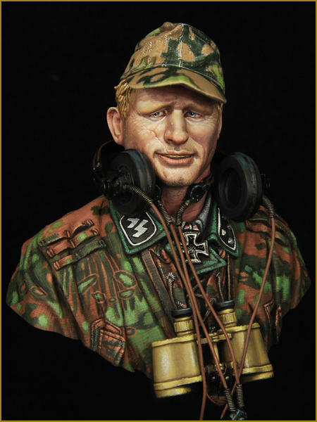 WWII German Waffen SS Panzer Officer