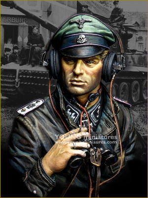 WWII SS Panzer Commander Normandie 1944