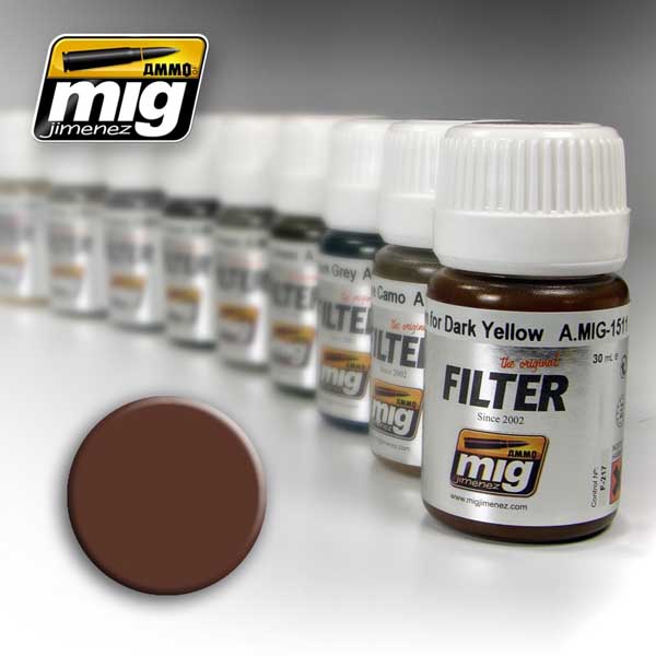 Enamel Filters: Brown Filter For White