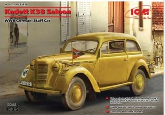 WWII Kadett K38 Saloon German Staff Car