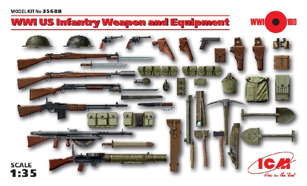 WWI US Infantry Weapon & Equipment