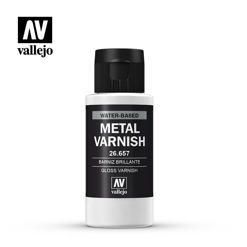 Gloss Metal Varnish 60ml Bottle