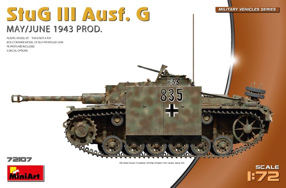 StuG III Ausf. G May/June 1943 Production