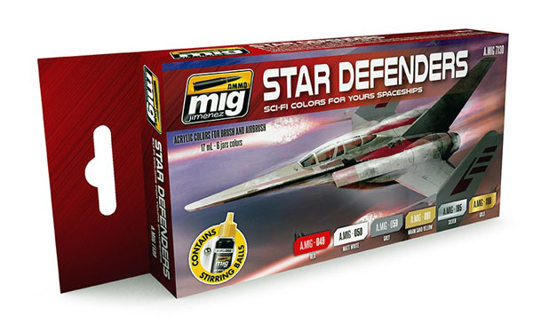 Star Defenders SCI-FI Colors - ONLY 1 AVAILABLE AT THIS PRICE