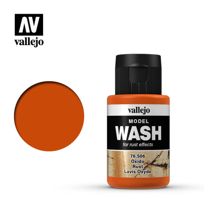 Vallejo Model Wash: Rust Wash 35ml Bottle