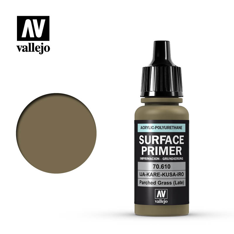 Vallejo Surface Primers Parched Grass IJA Karekusa-IRO 60ml Bottle